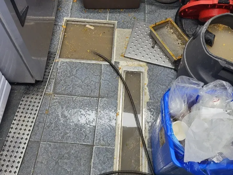 수영구 상가·주방 배관 작업사례 2